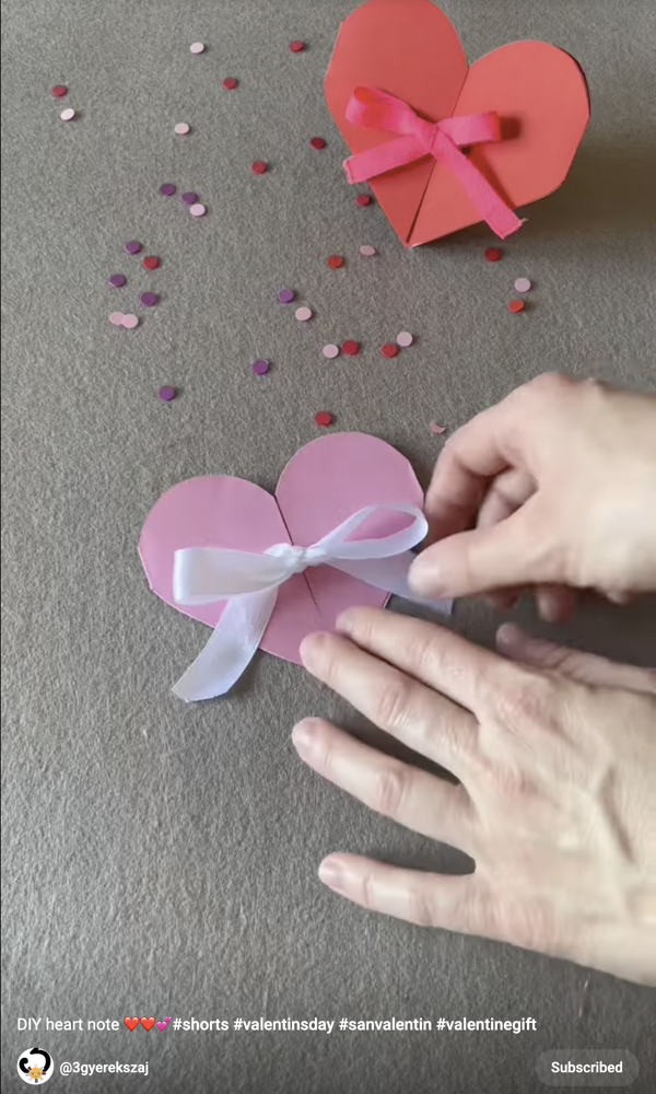 heart origami